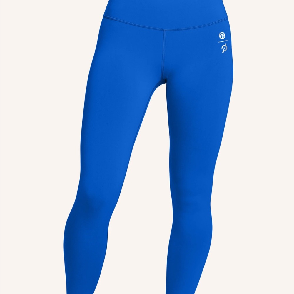 Lululemon peloton Wunder Train blazer blue tone leggings